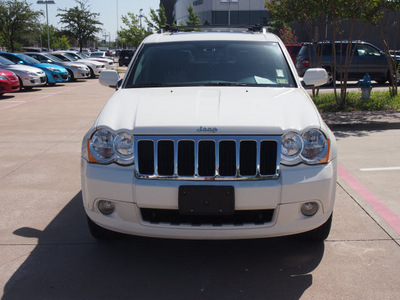 jeep grand cherokee 2010 white suv limited gasoline 8 cylinders 4 wheel drive 5 speed automatic 75093