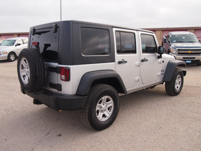 jeep wrangler unlimited 2009 silver suv x gasoline 6 cylinders 4 wheel drive automatic 78064