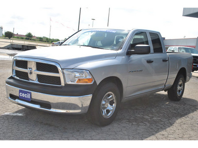 ram ram pickup 1500 2011 silver pickup truck slt flex fuel 8 cylinders 2 wheel drive automatic 78861