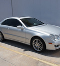 mercedes benz clk class 2008 silver coupe clk350 gasoline 6 cylinders rear wheel drive automatic 77090