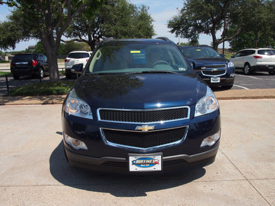 chevrolet traverse 2012 dk  blue suv gasoline 6 cylinders front wheel drive automatic 75075