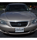 hyundai sonata 2006 beige sedan gasoline 6 cylinders front wheel drive automatic with overdrive 77581