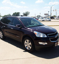 chevrolet traverse 2009 dk  red suv lt gasoline 6 cylinders front wheel drive automatic 76049