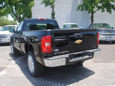 chevrolet silverado 1500 2013 black lt flex fuel 8 cylinders 2 wheel drive automatic 75075