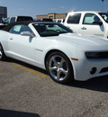 chevrolet camaro 2013 white lt gasoline 6 cylinders rear wheel drive automatic 78064