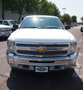 chevrolet silverado 1500 2013 white flex fuel 8 cylinders 2 wheel drive automatic 75075