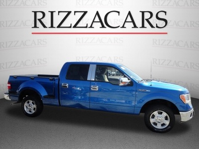ford f 150 2009 blue xlt flex fuel 8 cylinders 2 wheel drive automatic with overdrive 60546