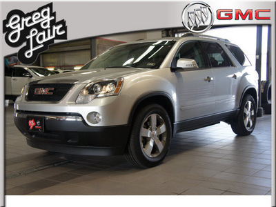 gmc acadia 2012 silver suv slt 1 gasoline 6 cylinders front wheel drive automatic 79015