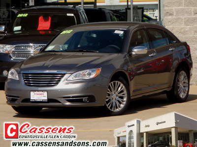 chrysler 200 2012 dk  gray sedan limited flex fuel 6 cylinders front wheel drive automatic 62034