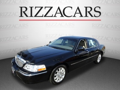lincoln town car 2011 black sedan signature limited flex fuel 8 cylinders rear wheel drive automatic with overdrive 60546