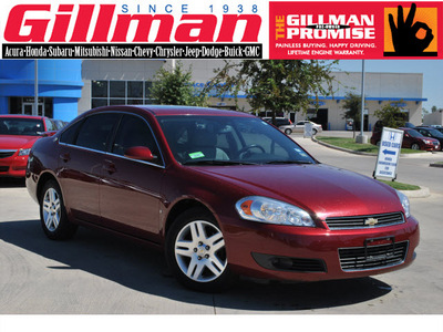 chevrolet impala 2008 red sedan lt flex fuel 6 cylinders front wheel drive automatic 78233