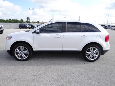 ford edge 2011 white suv limited gasoline 6 cylinders front wheel drive shiftable automatic 77388
