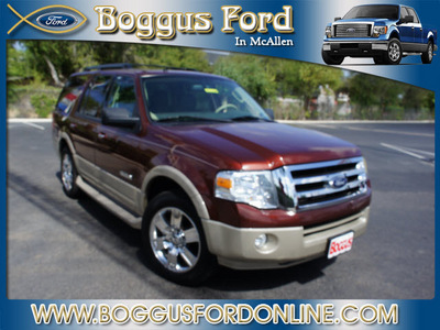 ford expedition 2007 brown suv eddie bauer gasoline 8 cylinders rear wheel drive automatic 78501