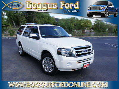 ford expedition 2011 white suv limited flex fuel 8 cylinders 2 wheel drive automatic 78501