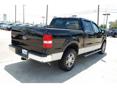 ford f 150 2007 black xlt gasoline 8 cylinders rear wheel drive automatic with overdrive 77627