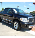 dodge ram 1500 2007 black pickup truck laramie gasoline 8 cylinders rear wheel drive automatic with overdrive 77706