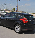 ford focus 2012 black hatchback sel flex fuel 4 cylinders front wheel drive automatic 78523