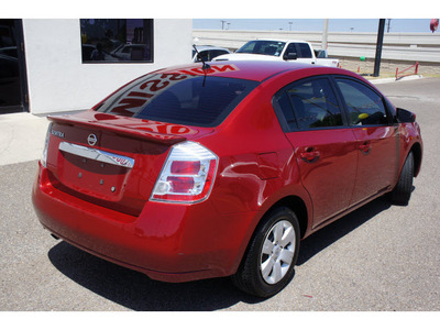 nissan sentra 2011 dk  red sedan gasoline 4 cylinders front wheel drive automatic 78552