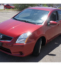 nissan sentra 2011 dk  red sedan gasoline 4 cylinders front wheel drive automatic 78552
