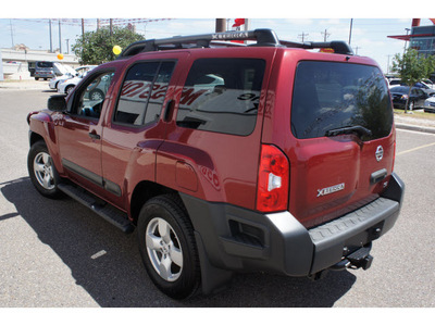 nissan xterra 2008 dk  red suv gasoline 6 cylinders 2 wheel drive automatic 78552