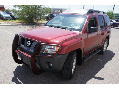 nissan xterra 2008 dk  red suv gasoline 6 cylinders 2 wheel drive automatic 78552