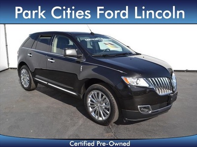 lincoln mkx 2011 suv gasoline 6 cylinders front wheel drive shiftable automatic 75235