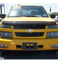 chevrolet colorado 2005 yellow gasoline 5 cylinders rear wheel drive automatic 76543