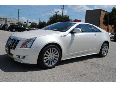 cadillac cts 2013 white coupe 3 6l premium gasoline 6 cylinders rear wheel drive automatic 77002