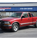chevrolet s 10 2000 dk  red pickup truck ls gasoline v6 rear wheel drive automatic 78217