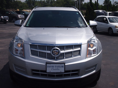 cadillac srx 2010 silver suv gasoline 6 cylinders front wheel drive shiftable automatic 77074