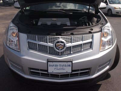 cadillac srx 2010 silver suv gasoline 6 cylinders front wheel drive shiftable automatic 77074