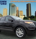 ford explorer 2013 black suv limited gasoline 4 cylinders 2 wheel drive 6 speed automatic 77521