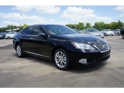 lexus es 350 2012 black sedan es gasoline 6 cylinders front wheel drive automatic 77074