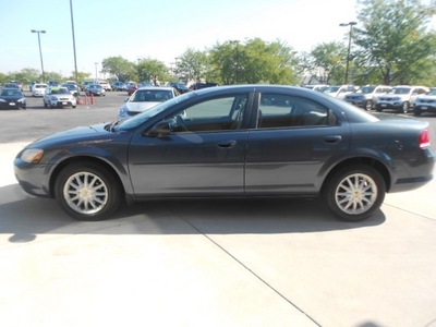 chrysler sebring 2002 blue sedan gasoline 4 cylinders front wheel drive 4 speed automatic 43228