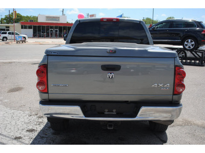 dodge ram 2500 2007 gray slt diesel 6 cylinders 4 wheel drive 6 speed manual 78411