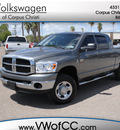 dodge ram 2500 2007 gray slt diesel 6 cylinders 4 wheel drive 6 speed manual 78411