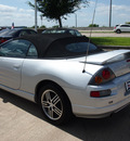 mitsubishi eclipse spyder 2005 silver gts gasoline 6 cylinders front wheel drive autostick 77065