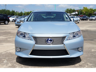 lexus es 300h 2013 blue sedan es hybrid 4 cylinders front wheel drive automatic 77074