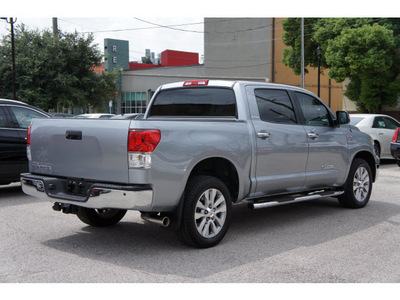 toyota tundra 2012 silver platinum limited gasoline 8 cylinders 2 wheel drive 6 speed automatic 77002