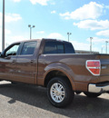 ford f 150 2012 brown lariat flex fuel 8 cylinders 2 wheel drive automatic 78580