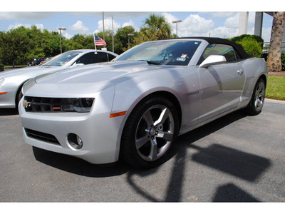 chevrolet camaro 2011 silver lt gasoline 6 cylinders rear wheel drive automatic with overdrive 77581