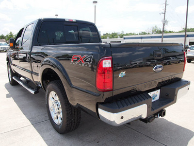 ford f 250 super duty 2012 black lariat biodiesel 8 cylinders 4 wheel drive shiftable automatic 77338