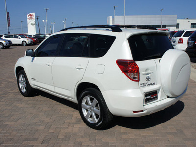 toyota rav4 2007 white suv limited gasoline 6 cylinders front wheel drive automatic 76087