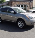 nissan rogue 2009 lt  gray wagon sl gasoline 4 cylinders all whee drive automatic 06019