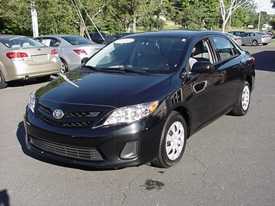 toyota corolla 2011 black sedan le gasoline 4 cylinders front wheel drive automatic 06019