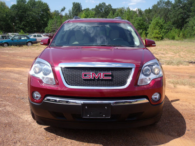 gmc acadia 2011 red suv slt 1 gasoline 6 cylinders all whee drive automatic 75672