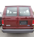 ford e 350 2006 maroon van super duty gasoline 8 cylinders rear wheel drive automatic with overdrive 13502