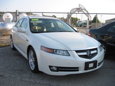 acura tl 2008 white sedan w navi gasoline 6 cylinders front wheel drive automatic 60098