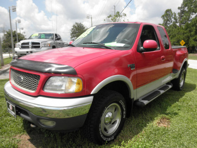 ford f 150 2000 red xlt gasoline v8 4 wheel drive automatic 32783