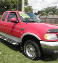 ford f 150 2000 red xlt gasoline v8 4 wheel drive automatic 32783